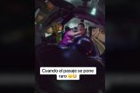 Hombre graba el acoso de su pasajera