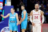 Canadá vs Eslovenia en el Mundial de basquetbol