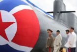 Corea del Norte presentó su nuevo submarino nuclear. (Reuters)