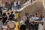 Rescate de sobrevivientes tras terremoto en Marruecos