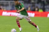 'Chucky' Lozano en partido de la Selección Mexicana en el Estadio Azteca.