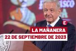 Mañanera hoy de AMLO en vivo | 22 de septiembre de 2023