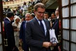 Alberto Núñez Feijóo en el Congreso de España. (Reuters)