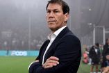 Rudi Garcia en un partido del Nápoles.