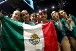 Alexa Moreno y el equipo femenil de gimnasia