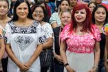Entregan tarjetas banco bienestar hijos madres trabajadoras campeche