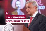 Mañanera hoy de AMLO en vivo | 9 de octubre de 2023