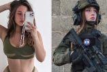 Una popular modelo de cosplay israelí en Onlyfans fue convocada para unirse a la lucha de Israel contra los terroristas de Hamás.