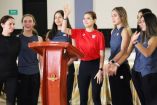 Integrantes de la Selección Mexicana de Gimnasia Rítmica