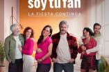 Juan Pablo Medina, Johanna Murillo, Ana Claudia Talancón, Martín Altomaro, Maya Zapata y Gonzalo García Vivanco en el póster de Soy Tu Fan.