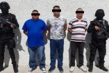 Tres hombres detenidos por transportar migrantes.