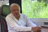 López Obrador en el Tren del Itsmo