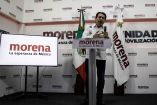 Mario Delgado, dirigente de Morena en conferencia de prensa