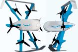 Drones con el logo de Amazon.
