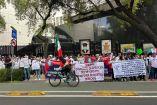Manifestantes en CDMX