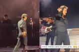 Luis Miguel se accidenta durante concierto.