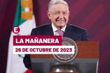 Mañanera hoy de AMLO en vivo | 26 de octubre de 2023