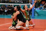 Jugadoras mexicanas de voleibol en Panamericanos