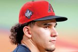 Alek Thomas, jardinero mexicano de Arizona.