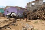 Destrozos en Acapulco
