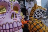 calaveras en la calle