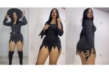 Mujer pone nerviosa a las redes al bailar con disfraz de brujita.