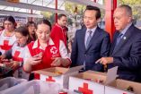 Embajador china Zhang run dona cruz roja mexciana ayuda humanitaria guerrero