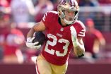 Christian McCaffrey, jugador de los 49ers de San Francisco