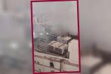El incendio fue en un centro comercial de Karachi. (Especial)