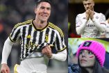 Jugadores y aficionada de la Serie A en contra de la violencia hacia las mujeres.