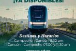 Tren Maya: Ya están a la venta los boletos para el primer viaje