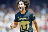 César Huerta, jugador de Pumas.