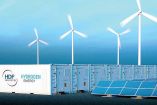 Instalaciones de una planta de energía limpia de HDF Energy.
