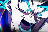 Gokú fase Blue gritando en videojuego Dragon Ball Sparking! ZERO
