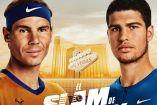 Rafael Nadal y Carlos Alcaraz en el Netflix Slam.