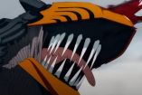 Personaje de Chainsaw Man con motosierra en cabeza y dientes
