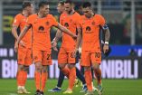 Jugadores del Inter de Milán cabizbajos.