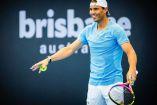 Rafa Nadal entrenando
