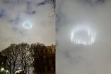Misterioso anillo de luces en cielo de Milan.