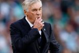 Carlo Ancelotti en partido de Real Madrid ante Betis de LaLiga.
