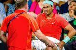 Rafael Nadal con molestias físicas