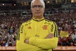 Dorival Junior en partido de Flamengo.