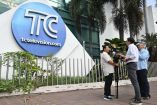 Sede de los estudios de TC Televisión. (AFP)