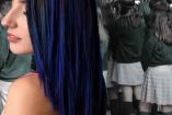 Joven gana amparo para poder ir a clases con el cabello color azul
