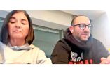 Miriam Cahmi y Jaim Gritzewsky ofrecieron ayer una conferencia de prensa virtual desde Israel, con motivo de las conmemoraciones por los 100 días del atentado del 7 de octubre.