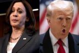 Kamala Harris junta a Donald Trump.