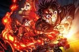 Nezuko y Tanjiro en póster de Demon Slayer Entrenamiento de los Pilares