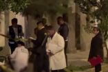 Peritos en el lugar del asesinato de un venezolano por el "gota a gota"