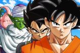 Gokú, Vegetta, Piccolo, y Majin Bu en portada