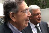 Cuauhtémoc Cárdenas y AMLO